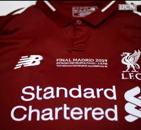 FC Liverpool T-Shirt Officiel Champions League Winner 2019 