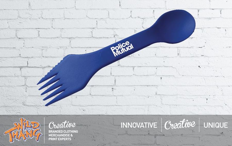 Taking the spork to a new level the perfect lunchtime cutlery partner