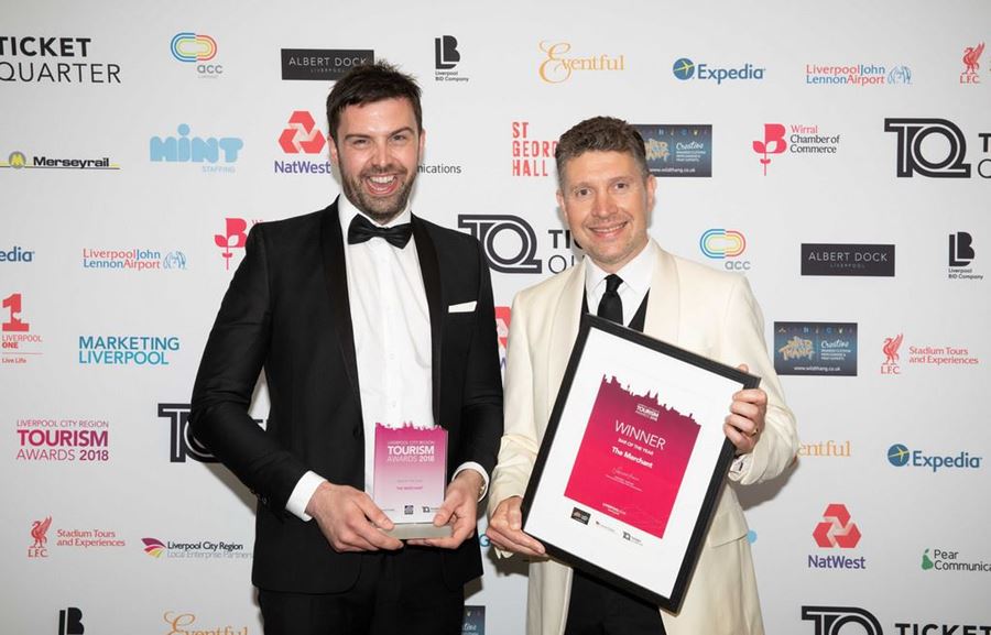 Wild Thang proud to be an official awards sponsor for Liverpool City Region Tourism Awards 2018