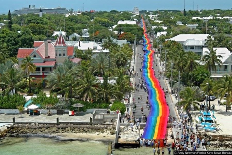 World’s biggest pride flag lets all take some Pride in celebrating diversity, equality, love & life together!
