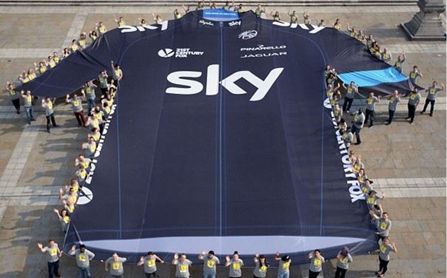 Worlds largest cycle jersey maybe it’s time to get on your bike & ride!