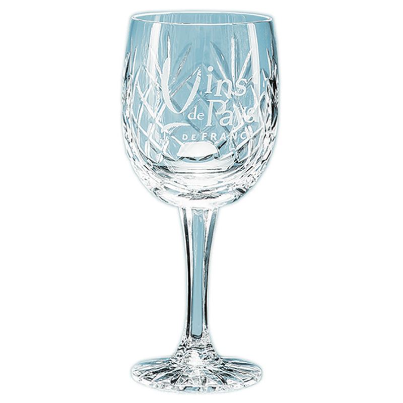 Picture of 285ml Glencoe Lead Crystal Panel Goblet