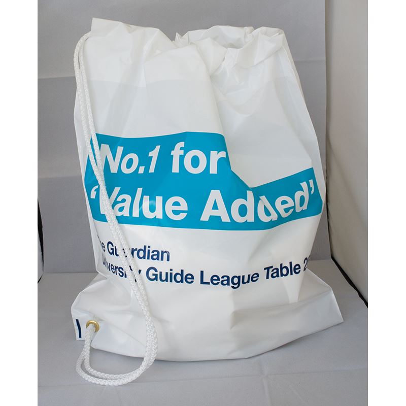 Picture of Duffle Style Polythene Carrier Bag