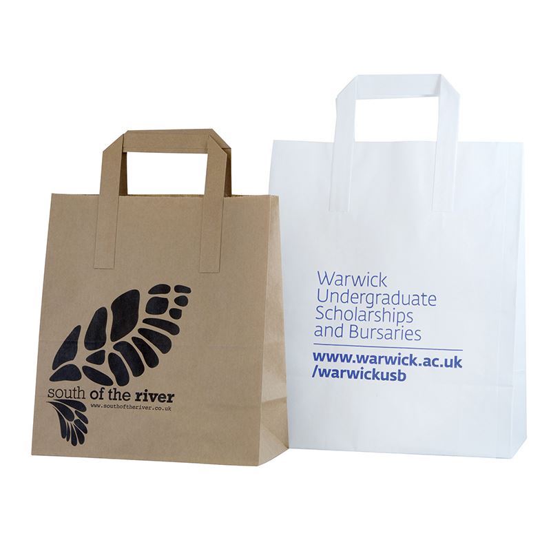 Picture of SOS Flat Paper Carrier Bag