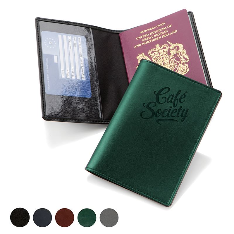 Picture of Belluno Leatherette Basic Passport Wallet