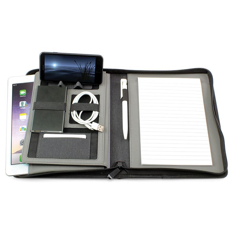 Picture of JTec A5 Zipped Technology Portfolio with Tablet Pocket