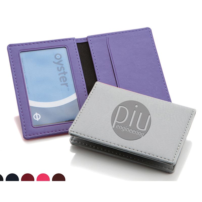 Picture of Belluno Leatherette Oyster Travel Card Case