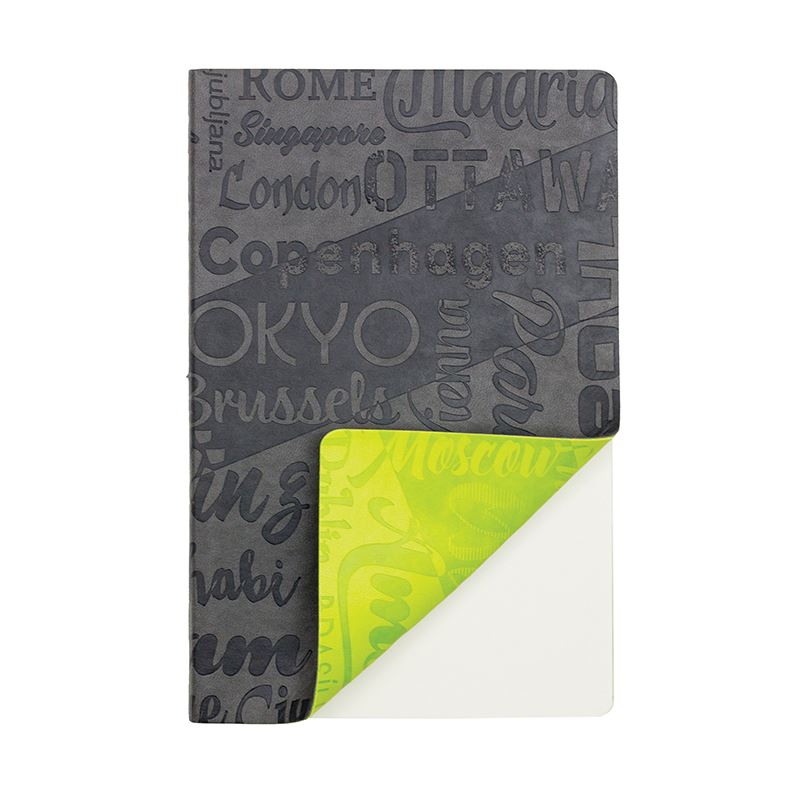 Picture of A5 Infusion Double Flexi PU Notebook.