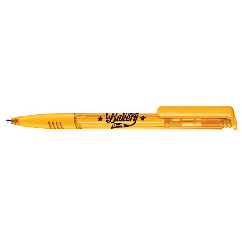 Picture of Senator Super Hit Clear plastic ball pen with soft grip
