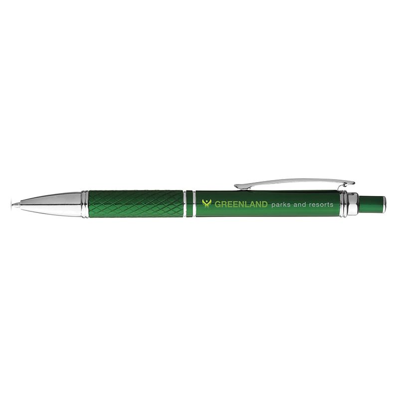 Picture of Jewel ballpoint pen with knurled grip