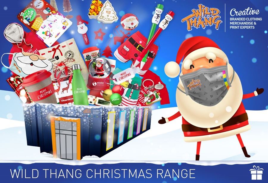 Wild Thang have a vast array of Christmas themed corporate gifts and festive giveaways
