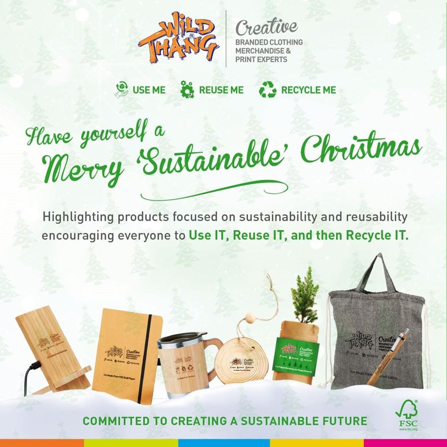 Wild Thang wishes you all a Merry Sustainable Christmas!