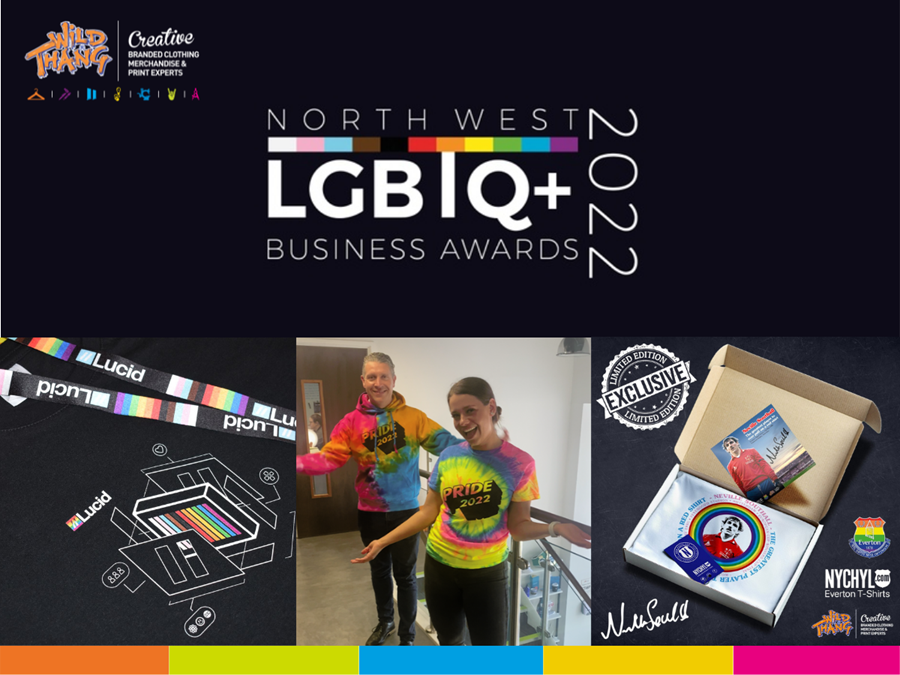 Wild Thang are filled with Pride to announce we will be a category award sponsor at the North West LGBTQ+ Business Awards 2022