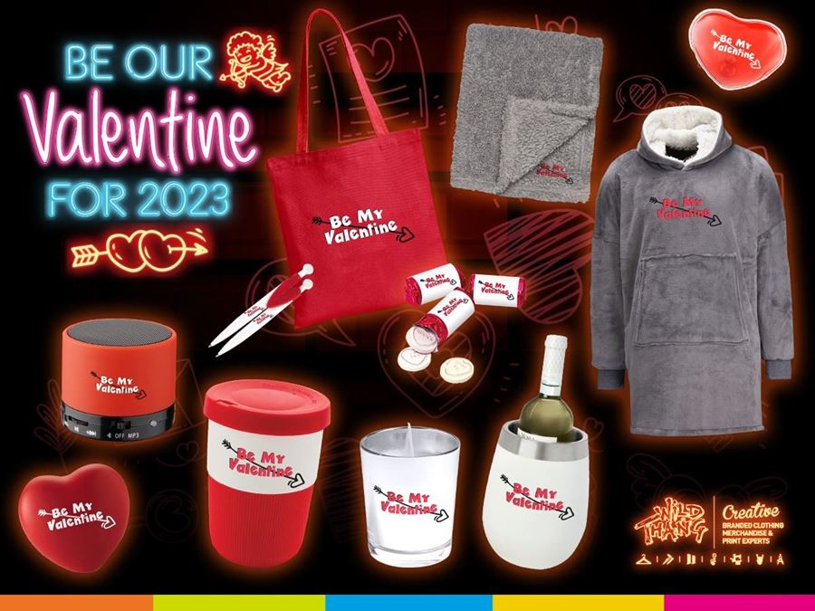 Wild Thang’s Valentine's Day Branded Merchandise Inspiration
