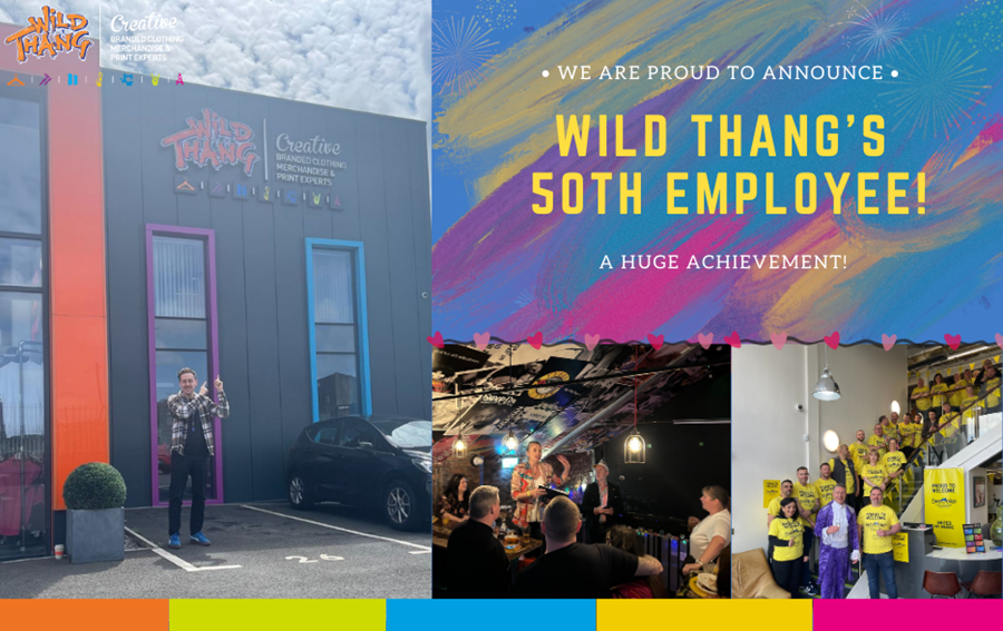 Celebrating a Milestone: Welcoming our 50th Employee to the Wild Thang Family!