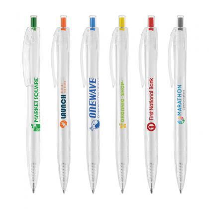 Picture of Aqua Clear - Eco Recycled PET Plastic Pen