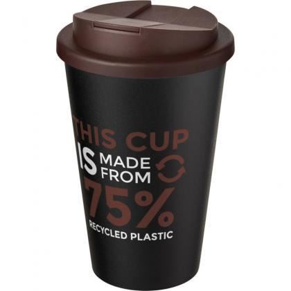 Picture of Americano® Eco 350 ml recycled tumbler with spill-proof lid