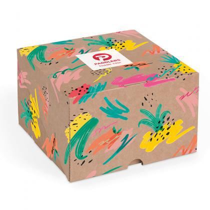 Picture of Genie Packaging - Mini Box - Kraft (Spot Colour Print)