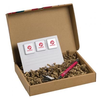 Picture of Genie Packaging - Postie Box - Kraft (Full Colour Print)