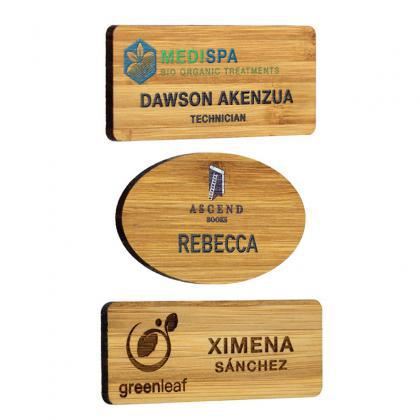 Picture of Bamboo Name Badge