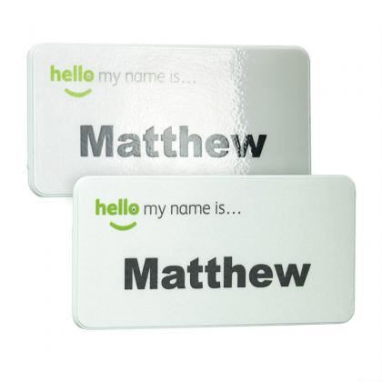 Picture of KeepSafe Eco Antimicrobial Name Badge