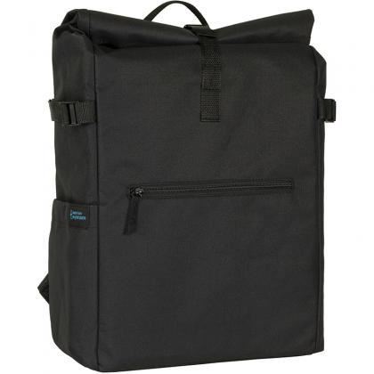 Picture of Sevenoaks Roll Top Recycled Laptop Backpack