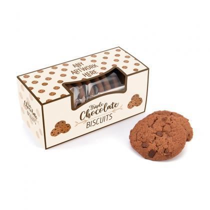 Picture of Eco Biscuit Box - Triple Chocolate Chip Biscuits