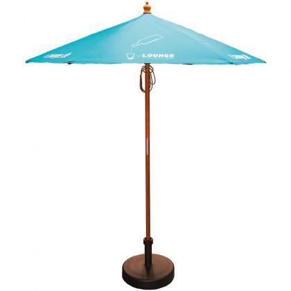 Picture of 2m Round Wooden Parasol