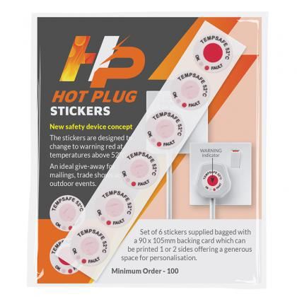 Picture of Hot Plug Safety Sticker Pack
