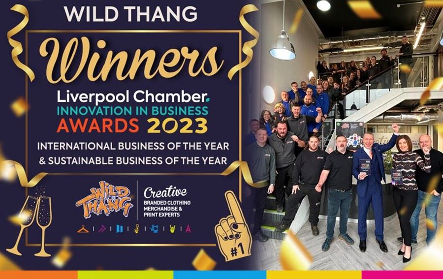 Wild Thang Celebrates Big Wins at Chamber Business Awards 2023
