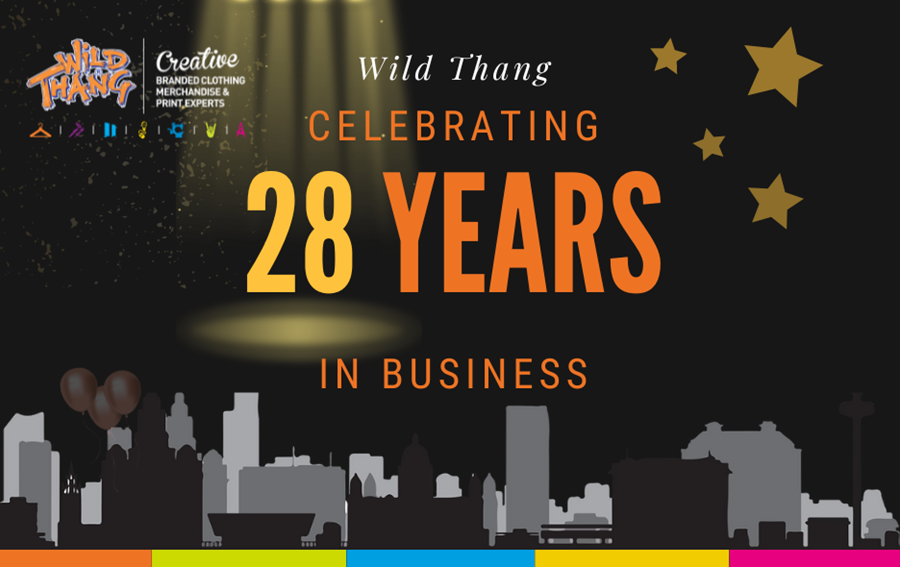 Celebrating 28 Years of Wild Thang: Excellence in Branded Merchandise & Print