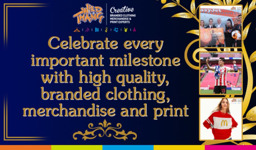 Celebrate every important milestone with high quality, branded clothing, merchandise and print!